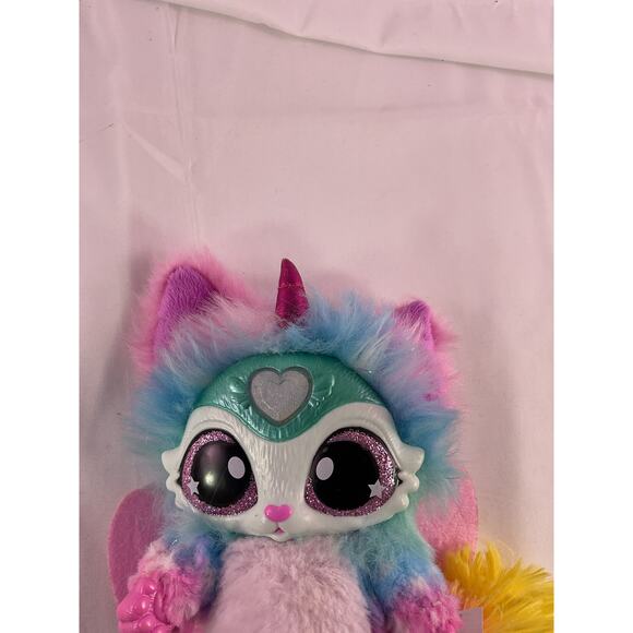 Moose Toys Magic Mixes Unicorn With Wings Interactive Plush 8" Multicolor - Picture 6 of 10